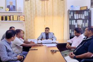 السقطري يناقش مع منظمة "هاد" تنفيذ المسح الميداني للعمل الاستباقي وخدمات المناخ