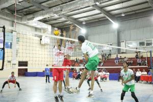 عدن وأبين تواصلان التألق في بطولة البرنامج السعودي للكرة الطائرة بعدن .