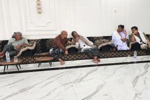 وكيل وزارة الزراعة ومدير عام رضوم يزوران الهامة القبلية والاجتماعية الشيخ عبدالله صالح بن عفيف الحميري