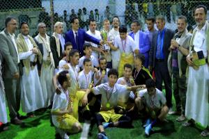 كأس الوائلي.. فريق الشعوب يتوج بطلاً للدوري الرمضاني لشباب أمانة العاصمة في مأرب