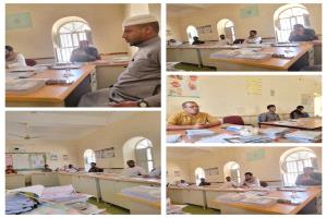 إدارة مدرسة المجد بلنف تعقد الاجتماع الثاني لهيئة التدريس للفصل الدراسي الثاني