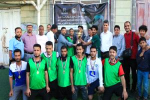 الرواد بطلاً لبطولة أطباء الأسنان الكروية الأولى بتعز