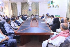 %86 نسبة الانضباط الوظيفي في مأرب في أول أيام الدوام عقب إجازة عيد الفطر