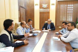 وزير الصحة يناقش تعزيز التنسيق والشراكة مع منظمة ديفرستي لدعم القطاع الصحي