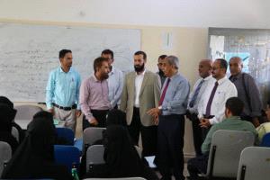 رئيس جامعة أبين يستقبل محافظ محافظة أبين ويطّلعان على سير العملية التعليمية