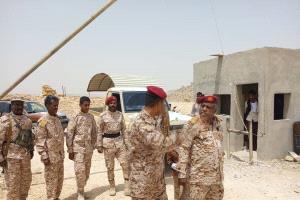 رئيس عمليات القيادة العامة لقوات حماية حضرموت يتفقد اللواء الثاني بالعليب ويؤكد رفع الجاهزية خلال العيد