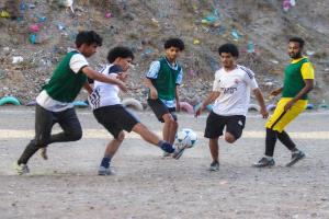 طليعة الضبوعة يبلغ نصف نهائي الكوثر الرمضانية بسباعية في شباك القحشة