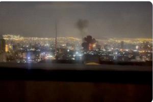 عاجل: استهداف مبنى هيئة الإذاعة والتلفزيون الإيراني في طهران