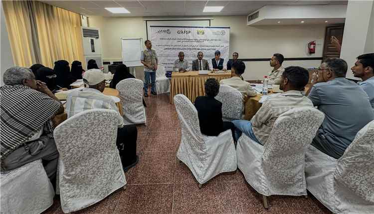 بدء ورشة تدريب مدربين حول إنشاء وإدارة مدارس إدارة أعمال المزارعين بعدن