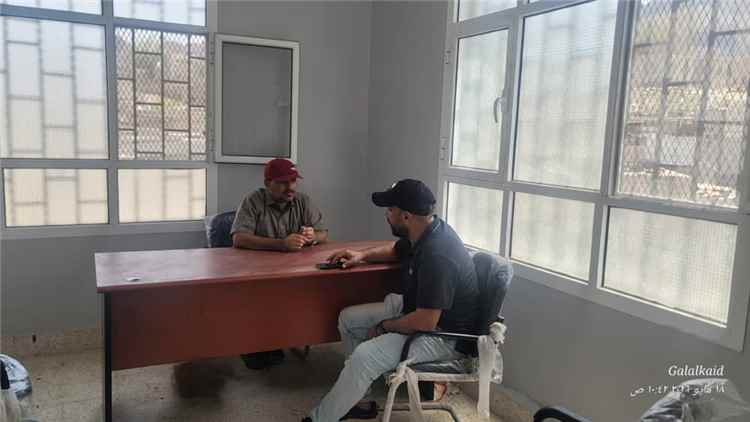 مدير عام المسيمير يناقش مع مؤسسة بناء للتنمية آلية تنفيذ مشروع الأضاحي بالمديرية