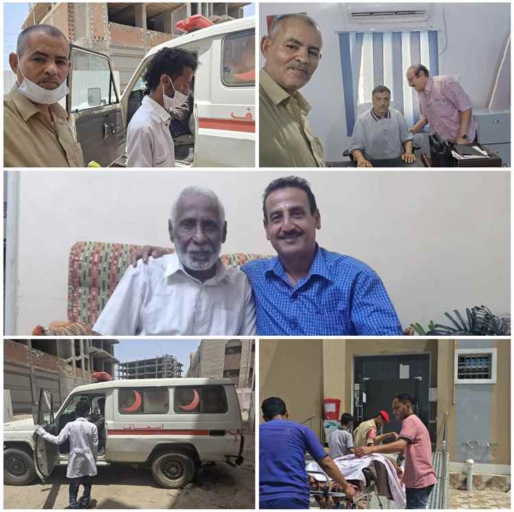 بجهود من العميد العيسائي والدكتور الداعري.. نقل الصحفي الكبير سالم الحاج إلى مستشفى عبود العسكري 