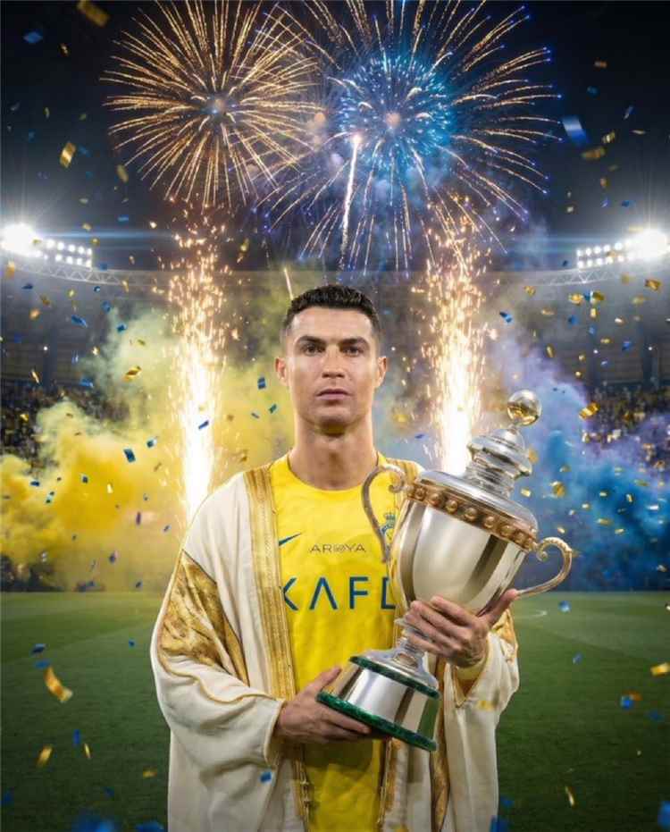 الصحافة العالمية تواصل الاحتفاء بكريستيانو رونالدو بعد تتويجه بلقب الدوري السعودي مع النصر