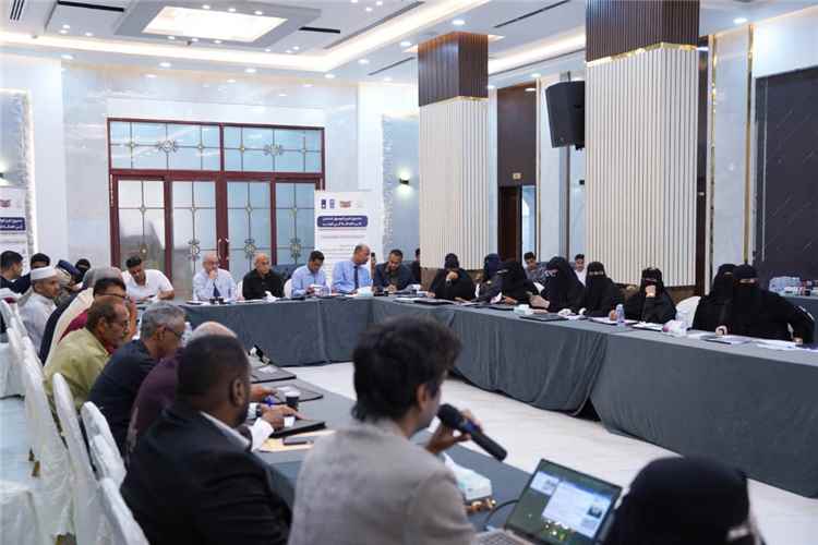 اللجنة المشتركة لمشروع تعزيز الوصول الشامل إلى العدالة تعقد اجتماعها الربعي الثاني بالمكلا