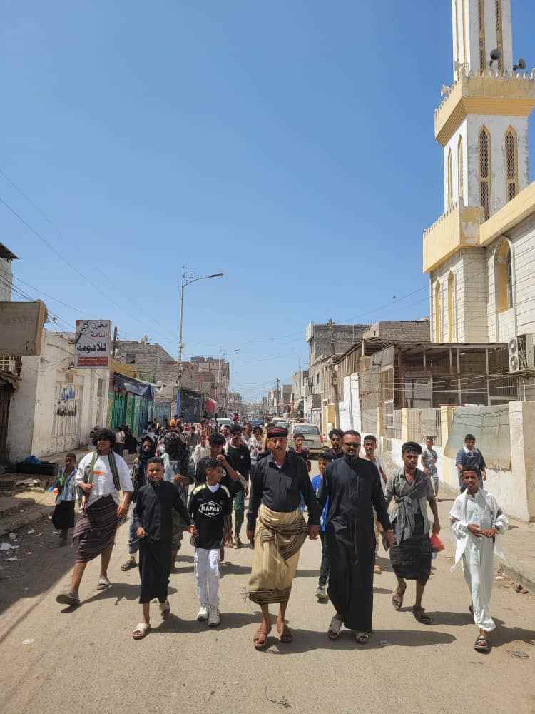 الحراك الثوري في دار سعد ينظم مبادرة لحماية الأطفال من حوادث ألعاب العيد