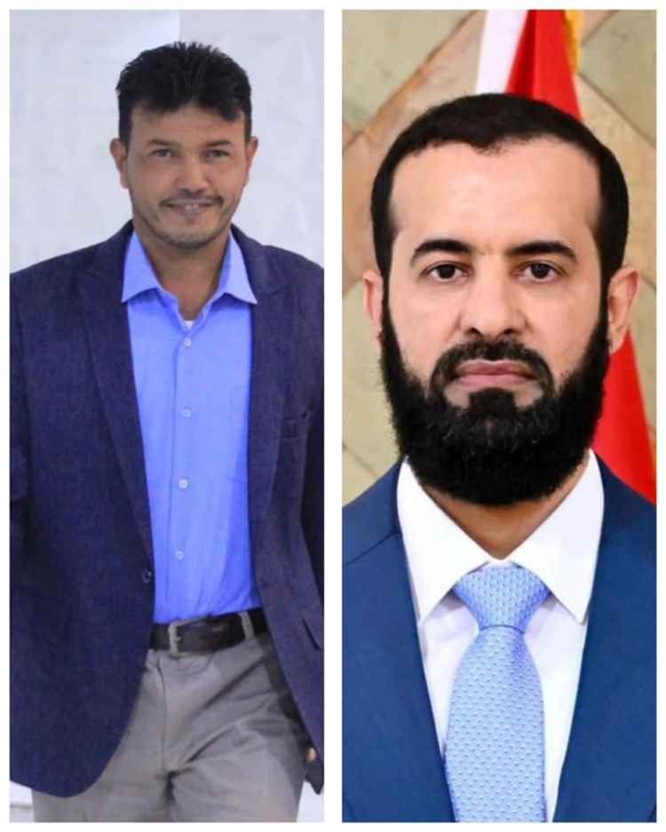 مدير منطقة شقرة يهنئ محافظ أبين بمناسبة عيد الأضحى المبارك 