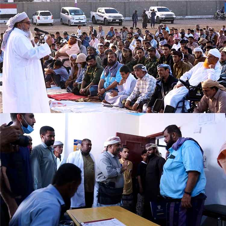 الوكيل علي الجنيدي يؤدي صلاة عيد الأضحى المبارك مع جموع المصلين بالعاصمة زنجبار