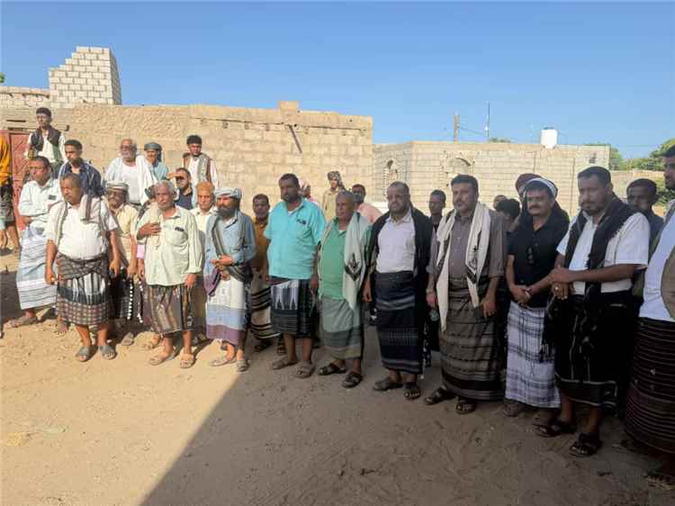وفد قبلي وعسكري من ردفان يصل أبين لتقديم واجب العزاء لقبائل آل فضل في مقتل ولدهم الشاب عبدالله الفضلي