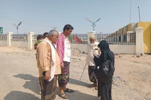 نزول ميداني لقيادة مديرية الحوطة لمتابعة تأهيل حديقة البنك وسوق القات وتعزيز مشاريع البنية التحتية