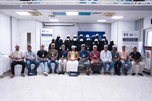 تنفيذ برنامج تدريبي لفريق المسح الميداني ضمن مشروع تعزيز الوصول الشامل إلى العدالة بالمكلا