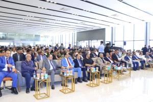 تدشين الافتتاح الرسمي لشركة الاتحاد الدولية للسيارات الكهربائية بعدن