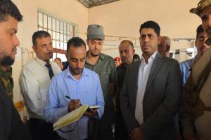 وزير حقوق الإنسان ينفذ أول زيارة ميدانية إلى السجن المركزي بعدن