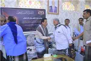 محافظ المهرة يستقبل جموع المعزين في وفاة فخامة الرئيس السابق عبدربه منصور هادي