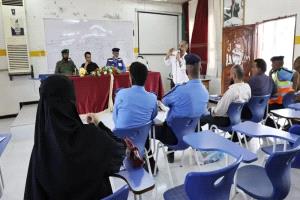 تواصل فعاليات أسبوع المرور العربي لليوم الثاني في المحافظات المحررة