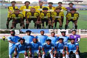 مواجهة أولى تجمع الصقر والميناء عدن في كأس الجمهورية