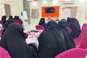 مؤسسة معاً نرتقي تدشن الدورة التدريبية الثانية ضمن مشروع التمكين الاقتصادي للنساء في أبين