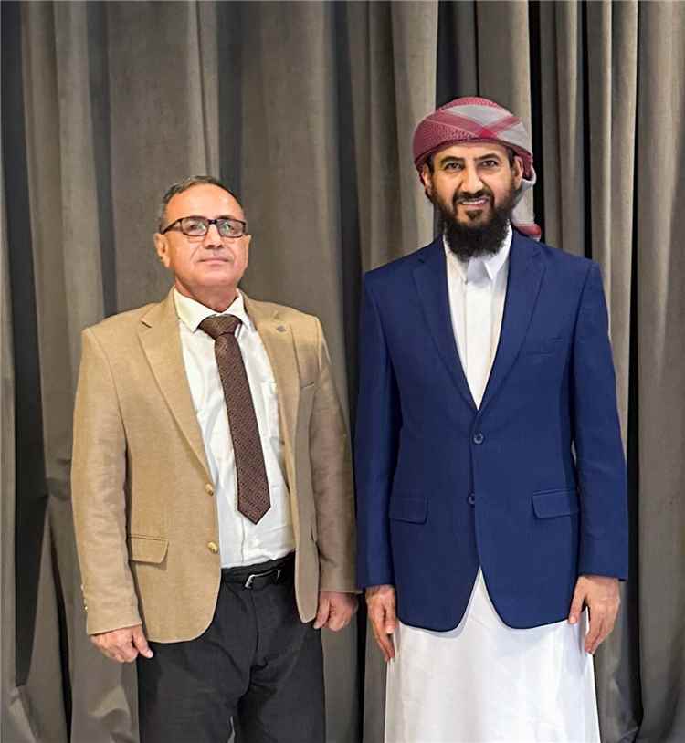 المحرّمي يلتقي رئيس جامعة عدن ويشدد على دعم التعليم والبحث العلمي
