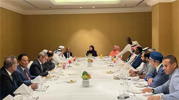 وزيرة الخارجية تلتقي السفراء العرب المعتمدين لدى جيبوتي