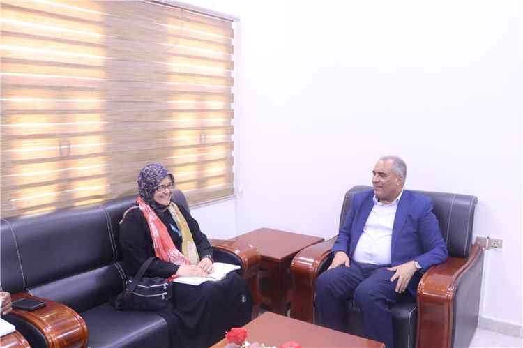 وزير التربية العبادي يلتقي رئيس قسم التعليم بمنظمة اليونيسف بعدن