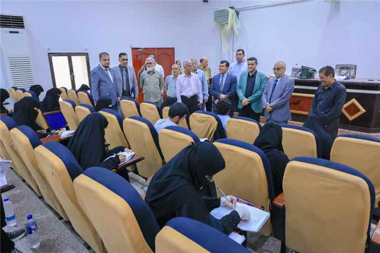 اختتام امتحانات المفاضلة للسنة التحضيرية بجامعة عدن