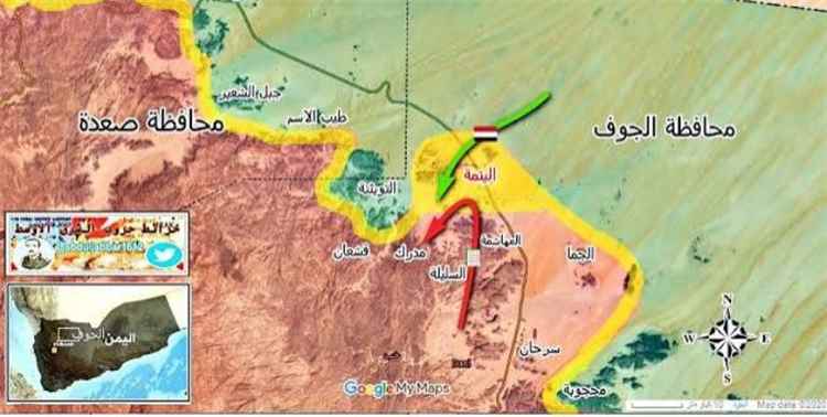 عاجل | تقدم ميداني في الجوف والقوات المسلحة تتجاوز اليتمة
