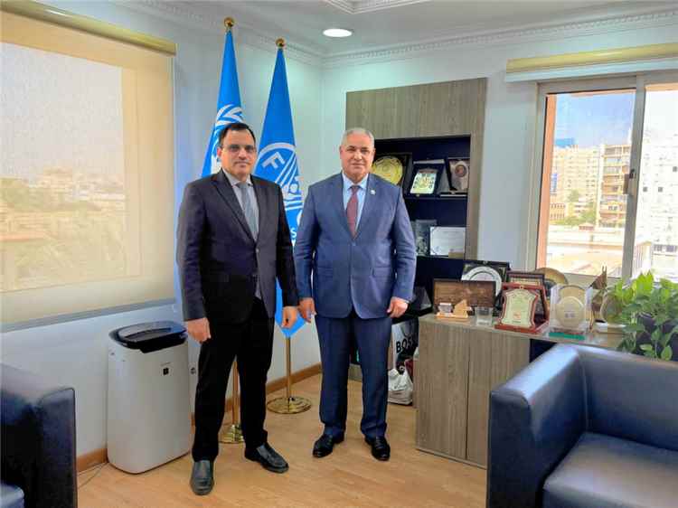 السقطري يبحث مع نائب المدير العام للفاو تعزيز الشراكة ويتفقان على إعداد دراسات لمشاريع تنموية ومناخية جديدة