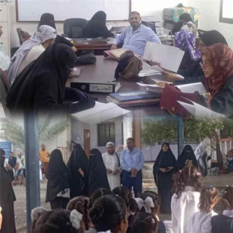 التوجيه الفني بخور مكسر ينفذ نزولاً ميدانياً إلى مدرسة الفقيد عبدالله خليفة