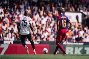 ترتيب الدوري الإسباني 2027 بعد فوز برشلونة الساحق على فالنسيا