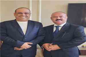 الميسري يستقبل وزير النقل محسن علي حيدره العمري
