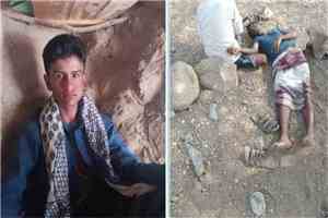 قناص حوثي يقتل شابين أثناء رعيهما الأغنام في لحج