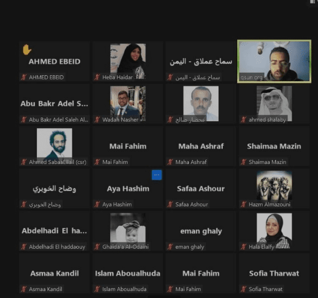 كيو سن وأوش تدربان الصحفيين العرب حول الذكاء الاصطناعي