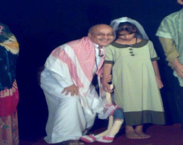 تكريم الفنان الممثل المسرحي الكبير احمد عبدالله حسين