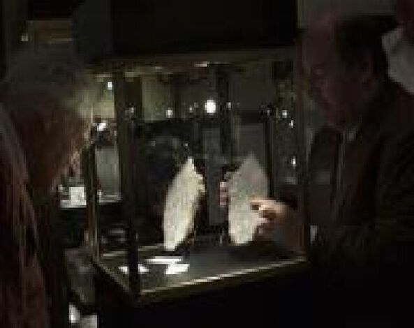 عرض صخور من القمر وقطع من صخور المريخ في مزاد في نيويورك