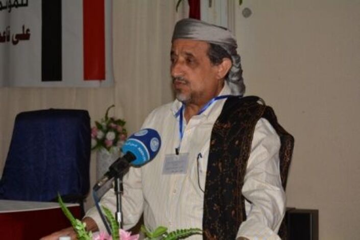 الشيخ صالح بن فريد يشيد بفعالية اكتوبر ويناشد القيادات الجنوبية ان تخاف الله في شعبها