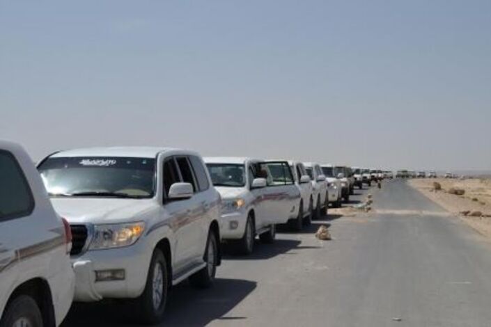 حلف قبائل حضرموت يتسلم عدال التحكيم في قضية مقتل الشيخ بن حبريش ومرافقيه وثيقة قبول التحكيم كتبت بخط العلامة عبدالرحمن باعباد