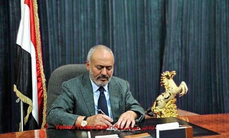 صالح يرد على خطاب هادي