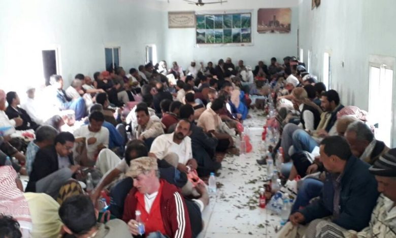اسرة المفلحي في خلة بعد ظهر اليوم  تستقبل موكب الشعيب