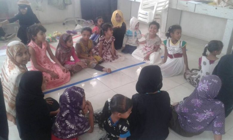 مساحات صديقة للأطفال في فردوس عدن