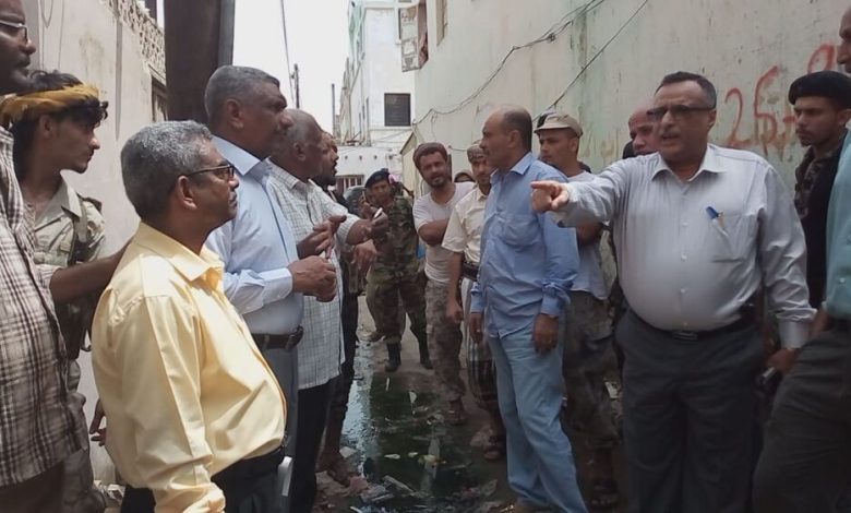 مدير مديرية المنصورة  يتفقد أعمال المجاري بحيي «العيادات» و «وديع حداد»