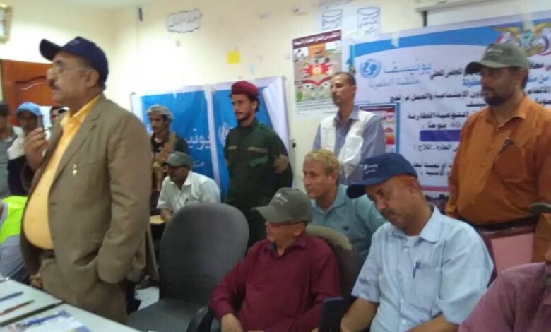 المركز التنفيذي للتعامل مع الألغام ومكتب الشؤون الاجتماعية يدشن المرحلة الثانية لمشروع حملة التوعية بمخاطر الألغام