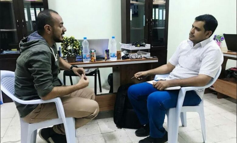 مسؤول وحدة النازحين بحضرموت في زيارة لمنظمة انترسوس